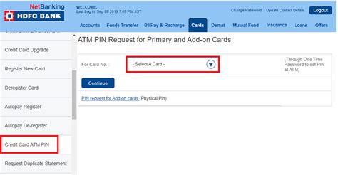 how to enable wifi in hdfc credit card